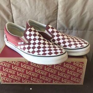 Classic Slip On AppleButter checkered board